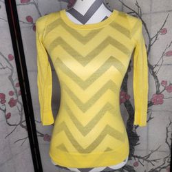 Ann Taylor Yellow Lightweight Sweater XXSP