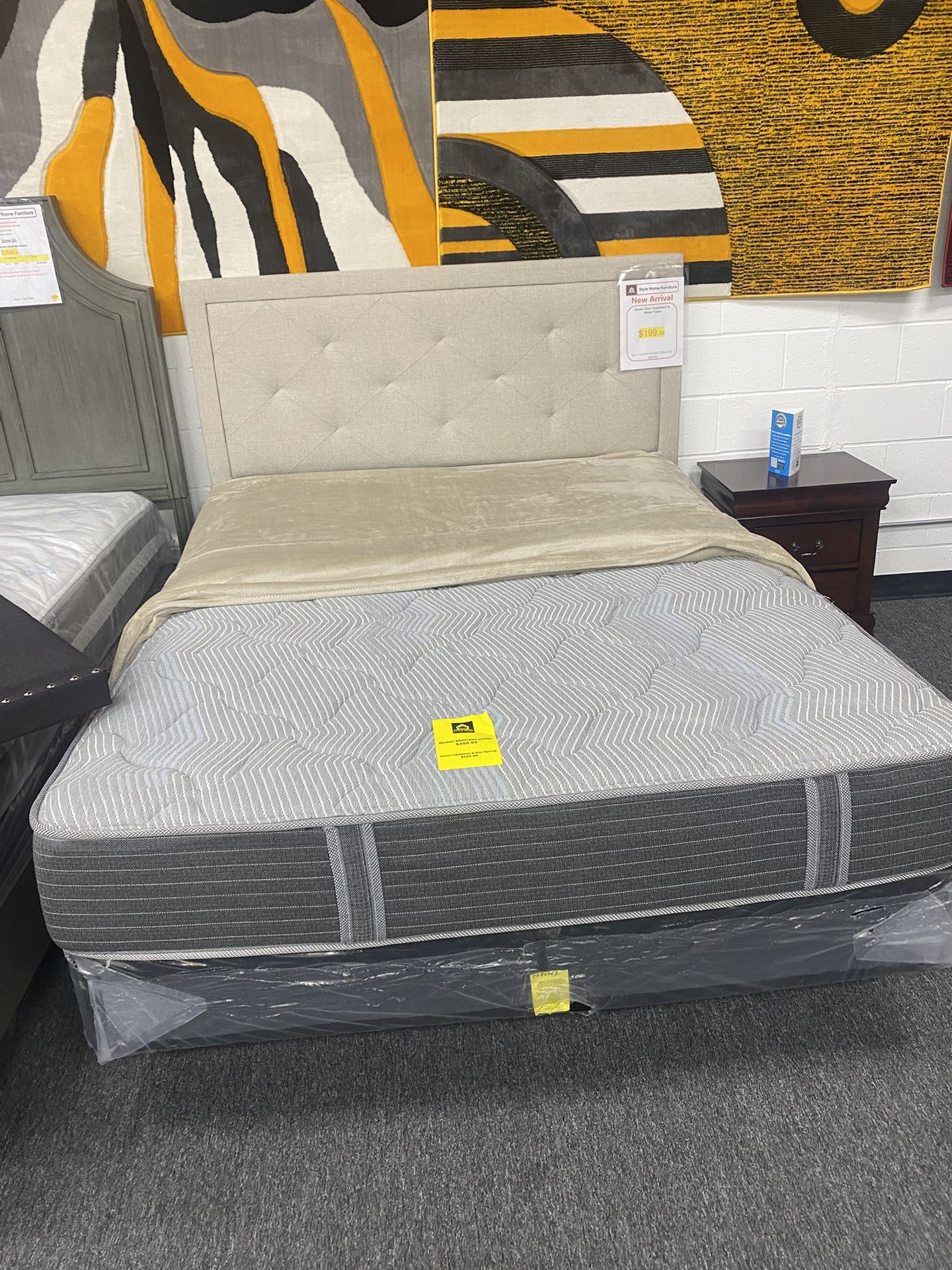 Queen Size Bed Frame $199
