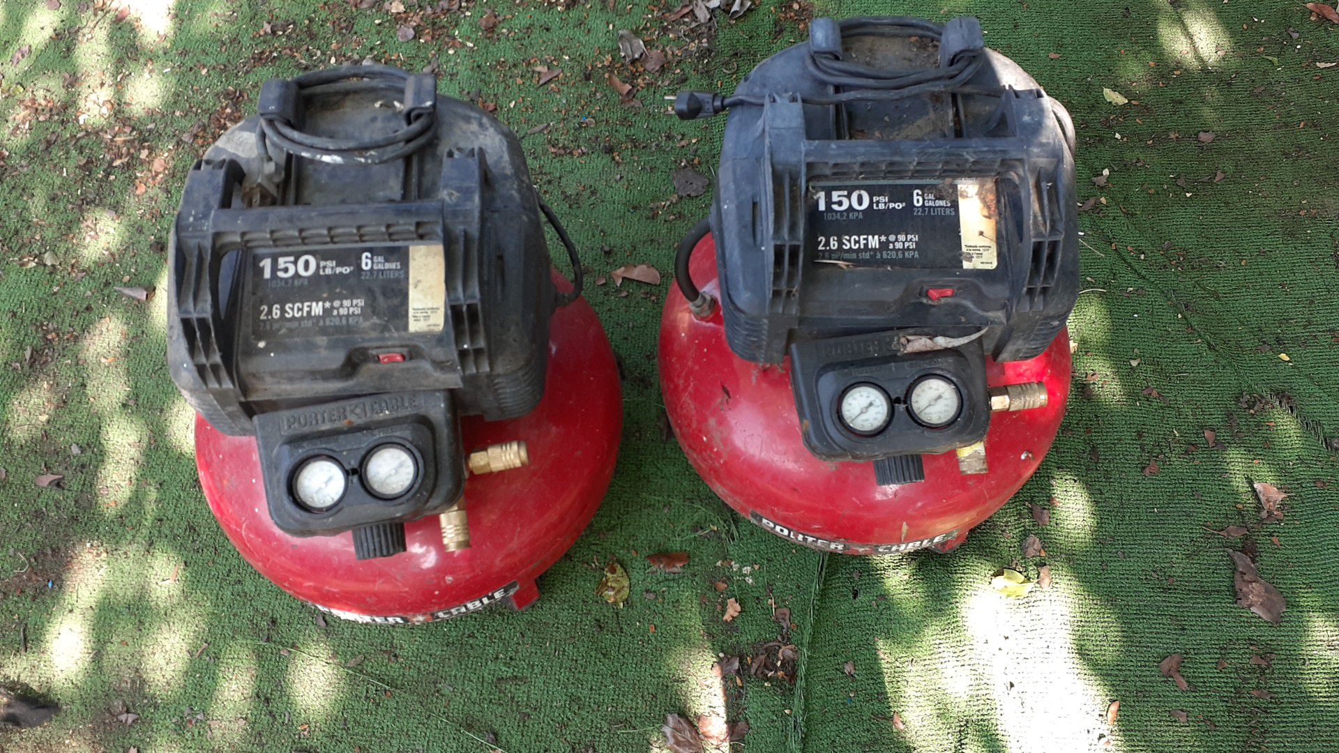 2 compressors for PARTS ONLY!!!! OBO
