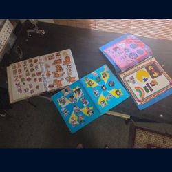 Totally Awesome Vintage 80s 1980s Sticker Album Collection Puffy Scratch N Sniff And More!
These sticker books are from the early 80s and loaded with 