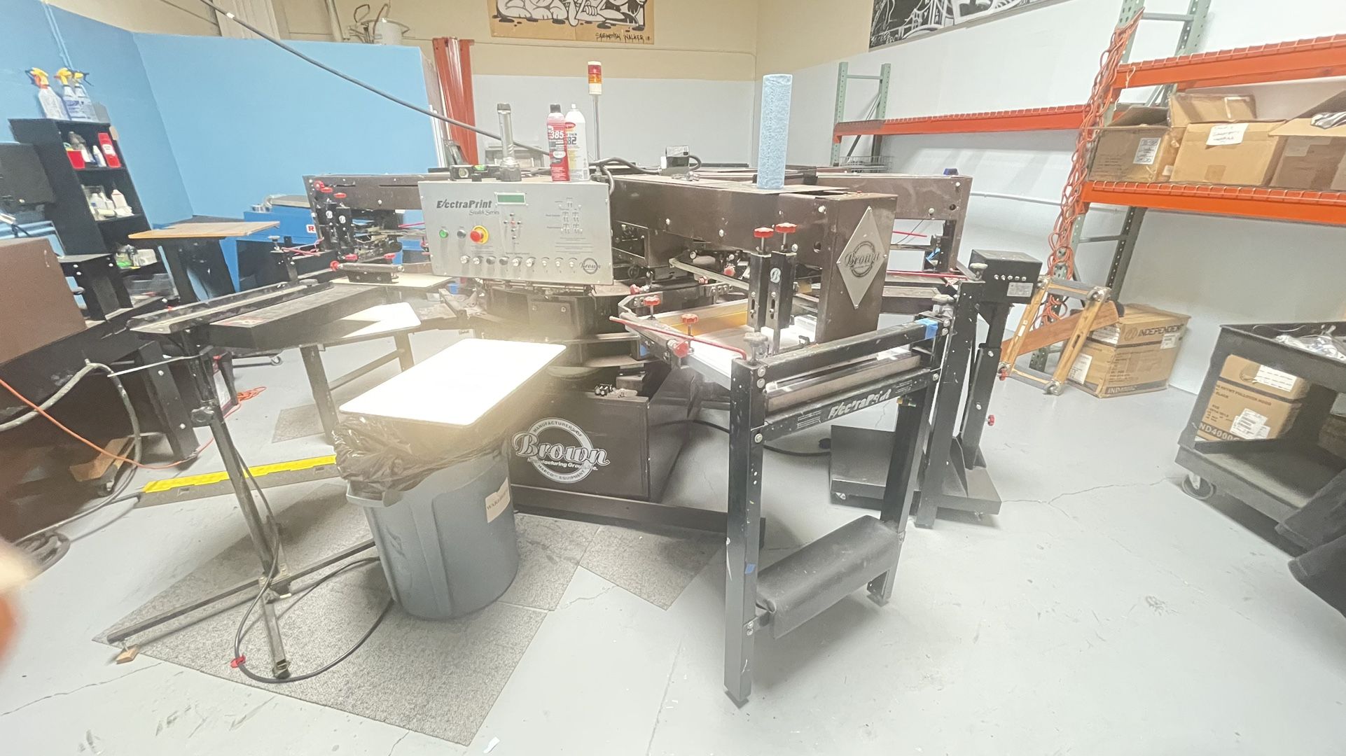 Screen Printing Machine - Brown Electra Stealth