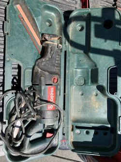 Metabo Reciprocating Saw with Case