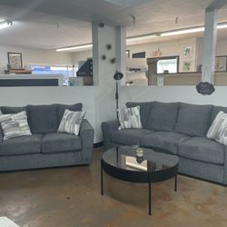 2pc Sofa And Loveseat 