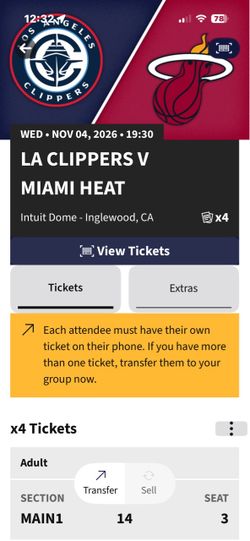NBA Clippers vs Heat