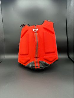 Medium Dog Life Jacket – Fits 15–51 lbs | Red Flotation Vest | Grab Handle