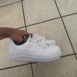 air force bapestas white 