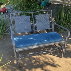 Bench and Cushion Used Condition Rocking Seat