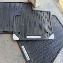 Range Rover Evoque Plastic Floor Mats