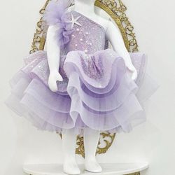 Vestido de sirena talla 6/7