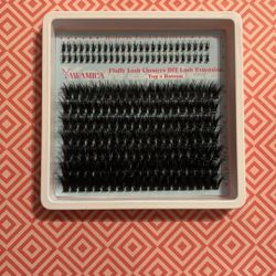 Eyelash Extension Clusters DIY