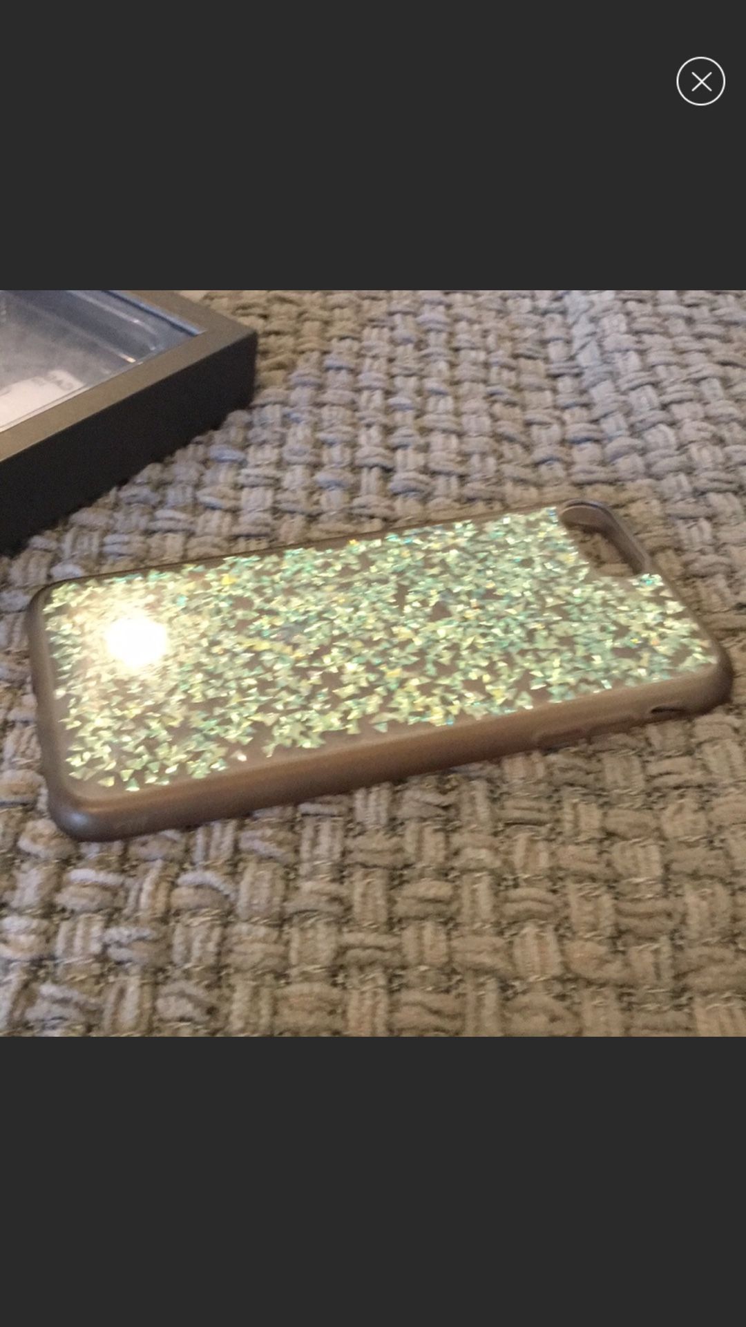 iPhone 6/7/8 plus glitter case