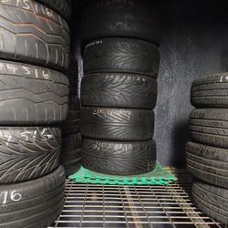 Pair 215/40/17 Used Tires 