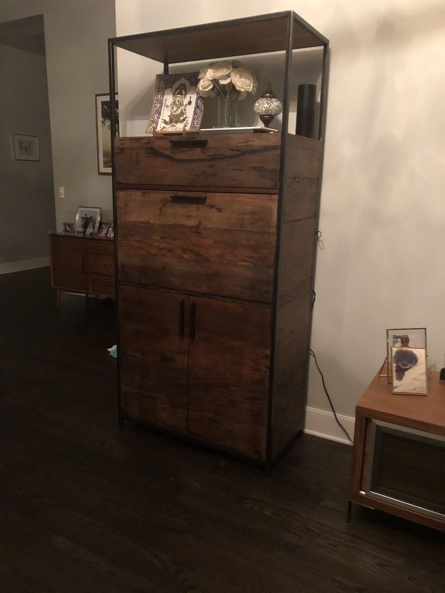 Bar Cabinet - Reclaimed Wood