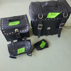 Assorted Motorcycle Bags