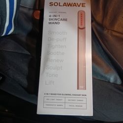 S o l a w a v e 4 in 1 radiant renewal skin Care wand brand new inbox never opened never used