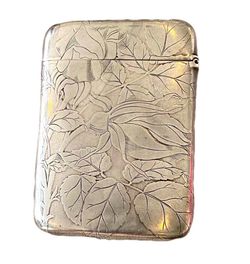 Vintage Art Nouveau Sterling Silver Match Case