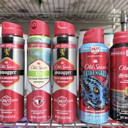 OLD SPICE ANTIPERSPIRANT $6.00 EACH