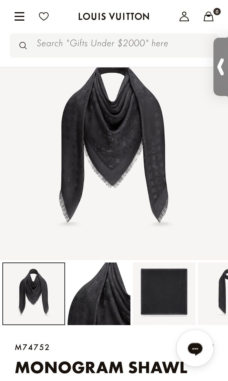 Monogram Shawl