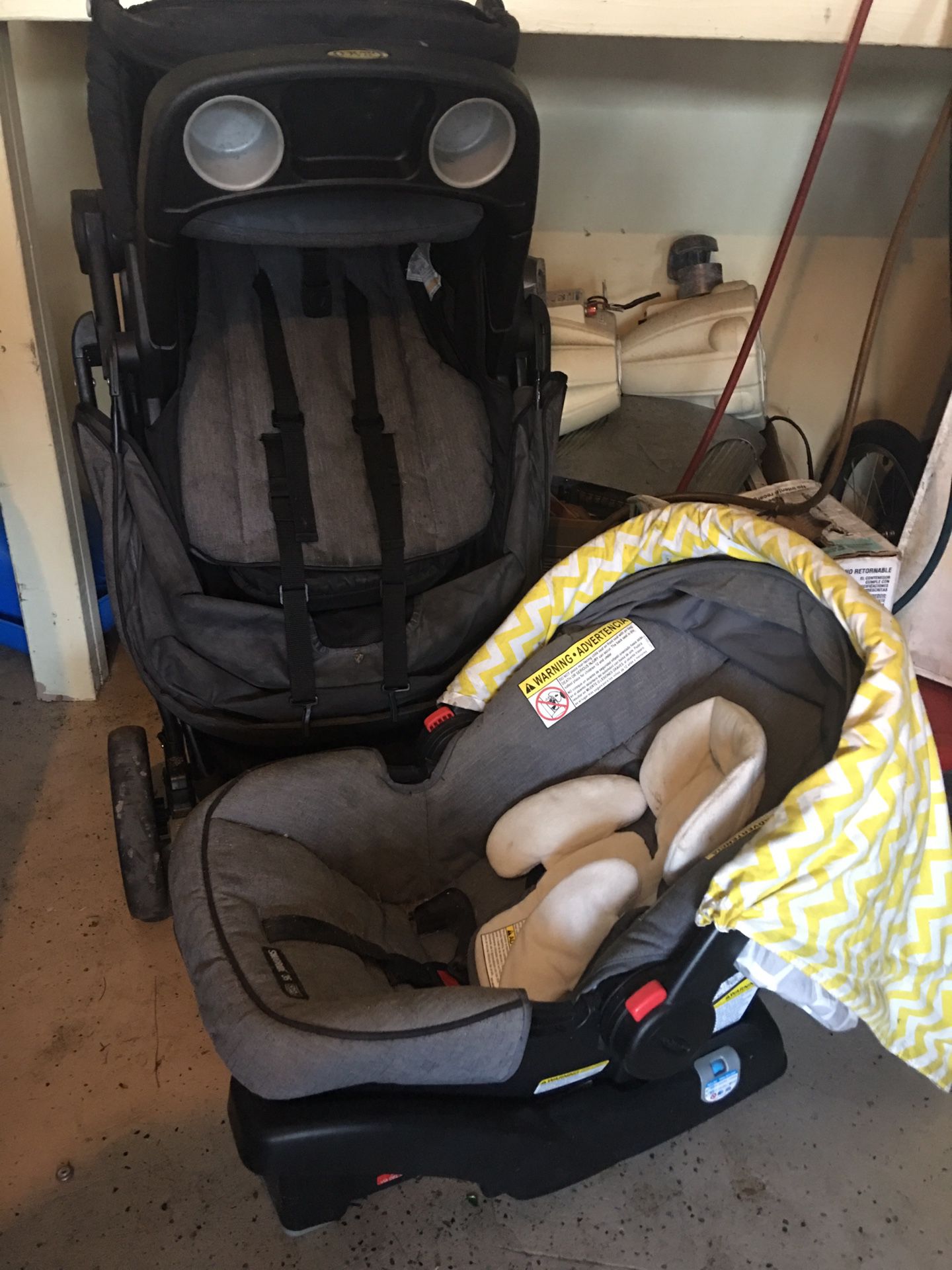 graco infant car seat & stroller