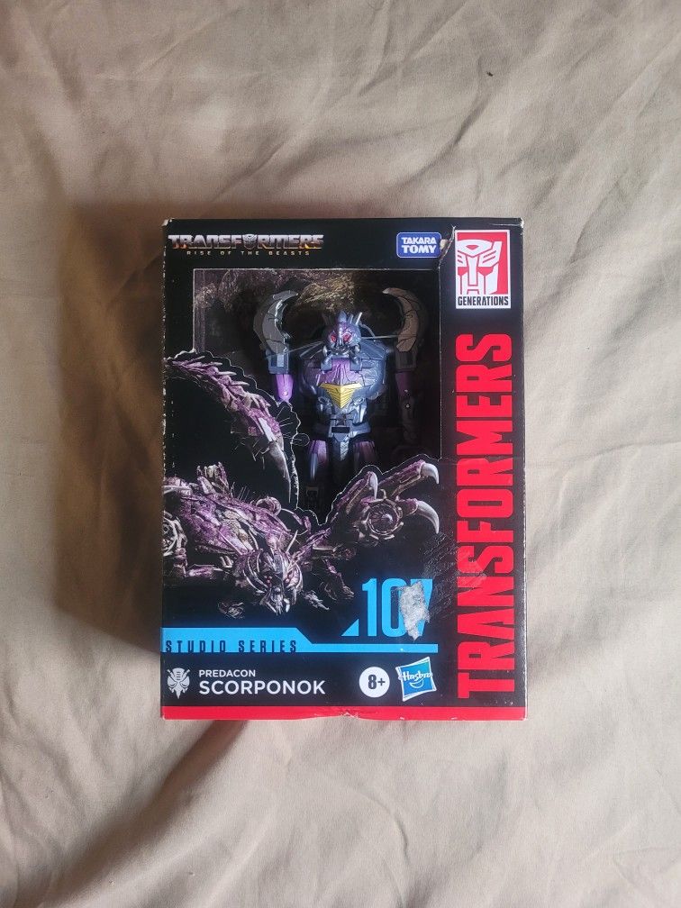 Transformers Studio Series Scorponok Rise Of The Beasts Deluxe