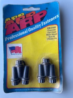 ARP motor mount kit chevrolet