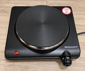 Elite Gourmet Electric Single Burner Hot Plate