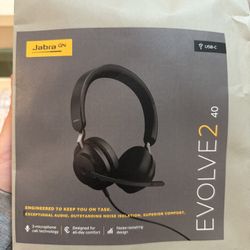 Jabra Evolve2 40 - Wired Headset