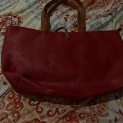 Red Leather Bag