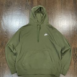 Vintage Green Nike hoodie 