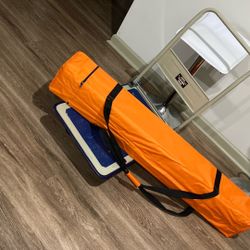 Bright Happy Orange Tent 10 X 10 New Easy Pop-Up