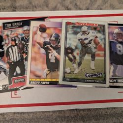 Vintage To Modern NFL Card Collection Including Rookies