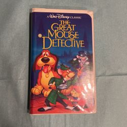 The Great Mouse Detective Black Diamond Classics
