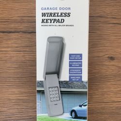 Wireless Garage Door Keypad