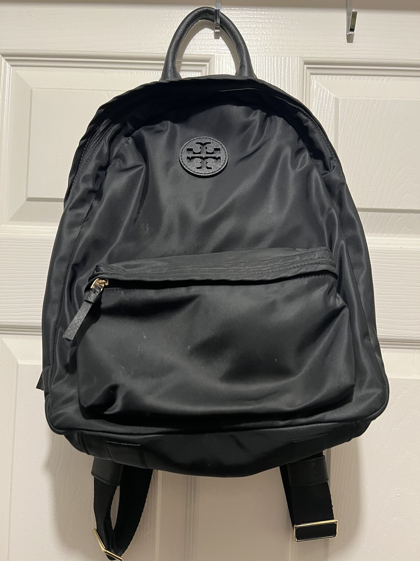 Tory Burch Black Nylon Backpack