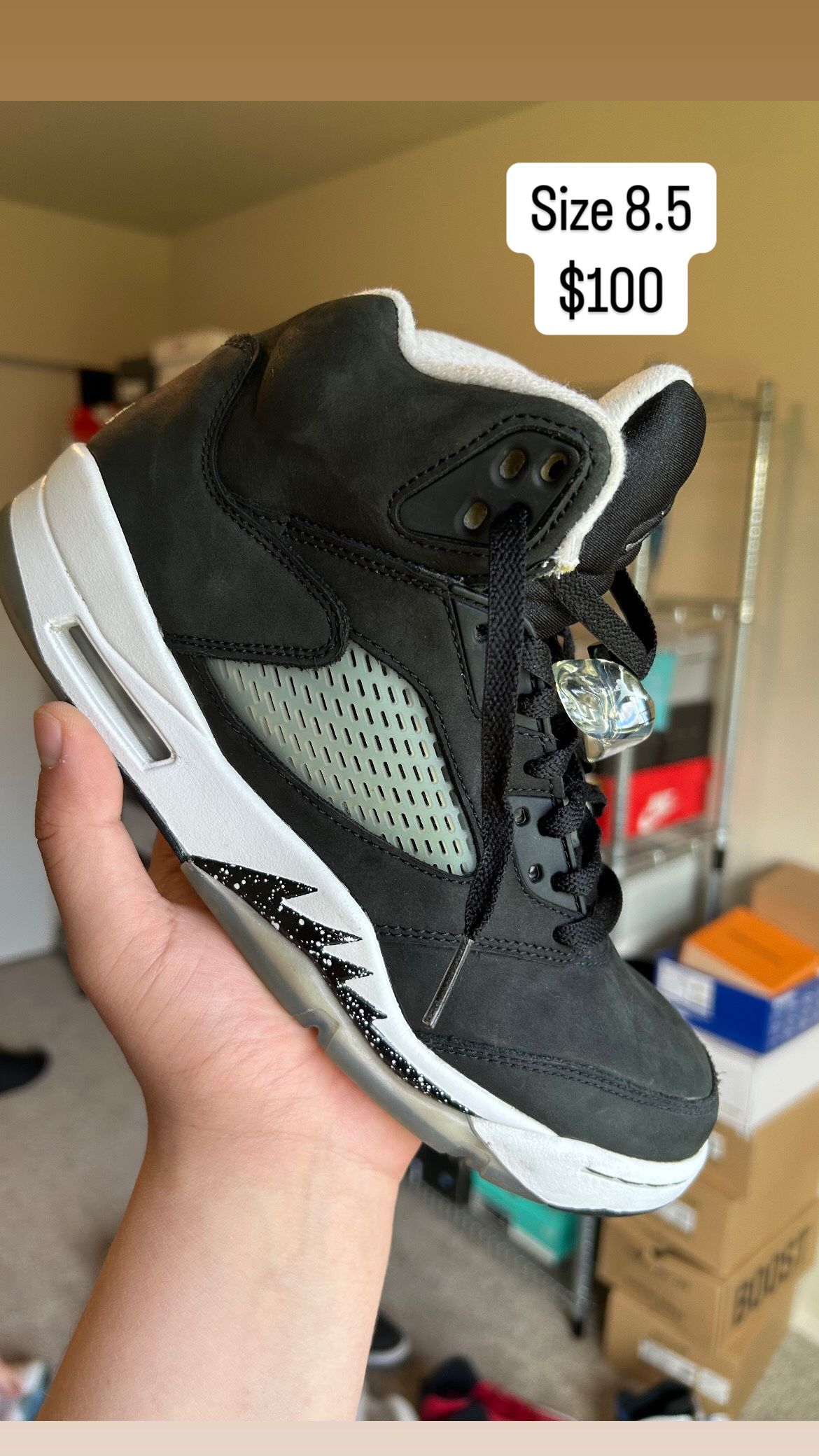 Jordan 5 Oreo Size 8.5