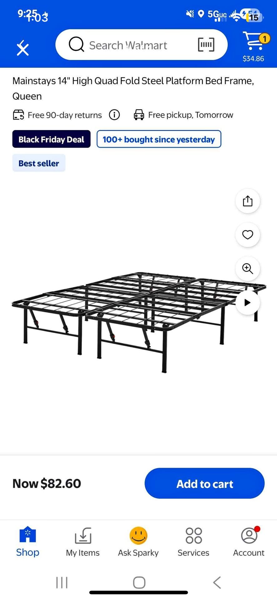 Queen/full Bed Frame 