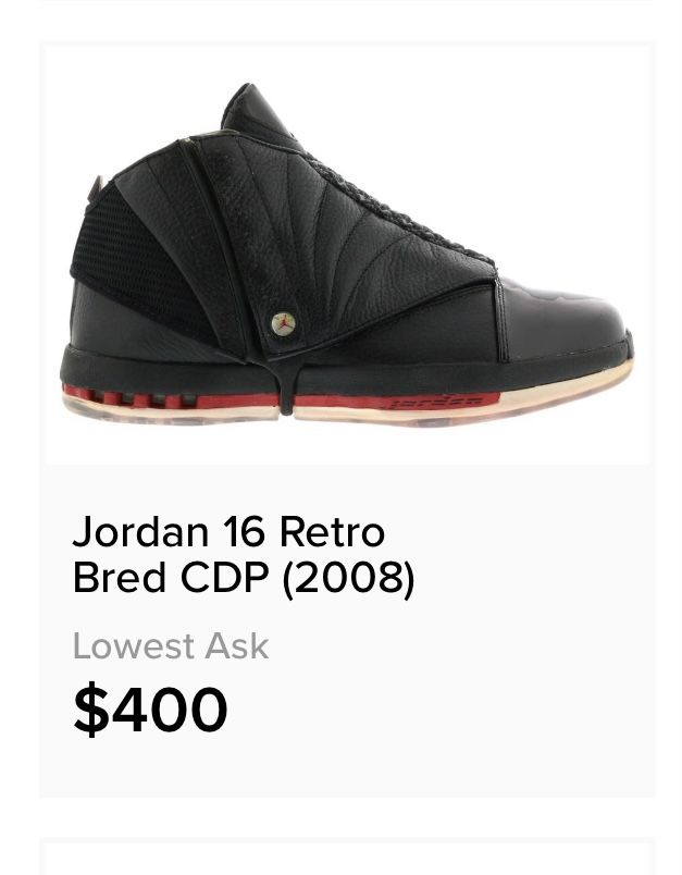 Air JORDAN 16 OG (2008)
