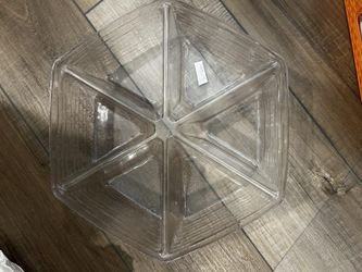 Longaberger  14” Generations Basket Protector Plastic Liner 6 Way Divided