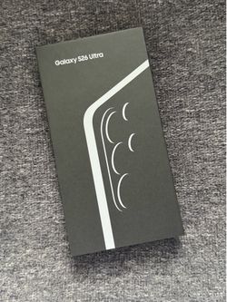 Sealed Samsung Galaxy S26 ultra 256GB Unlocked ( White )