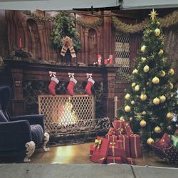Christmas Photo  Backdrop 