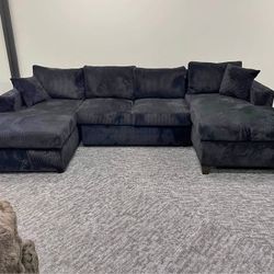 JUST IN 💨 U SHAPED CORDUROY SECTIONAL ONLY $795 !!!
