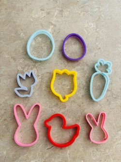 43 Easter play dough spring tools accessories - kids, moms, teachers