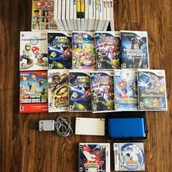Nintendo Wii Mario Games, Nintendo DS Pokémon games, Nintendo DS, Nintendo 3DS XL