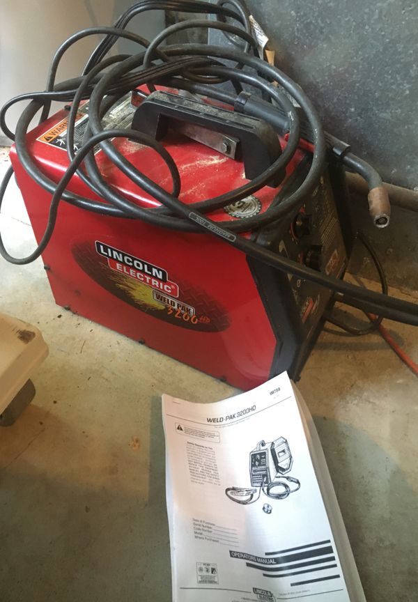 Lincoln Electric Weld Pak 3200 HD Mig Welder for Sale in Bellingham, WA