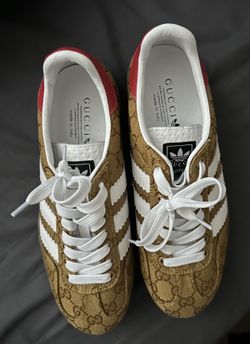 adidas gazelle silver green womens adidas Gazelle Gucci Original GG Beige Brown – OG Kicks