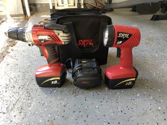 Skils x drive hammer drill and flash light