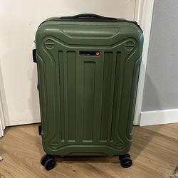 Sharper Image large check in suitcase