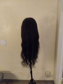 26 inch 13x6 Brazilian human hair  lace front wig