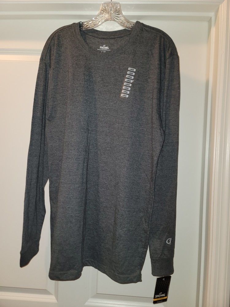 Men's Sport Shirt SPALDING SIZE L