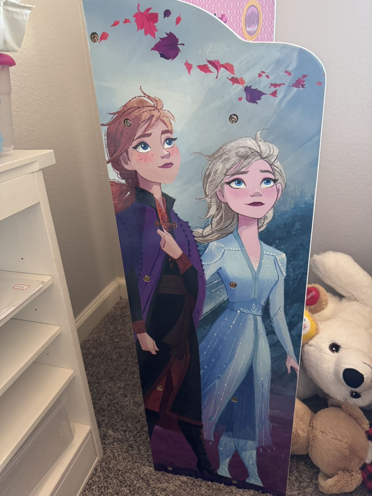 Frozen II children book shelf